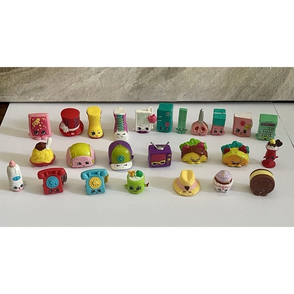 24 Pc Shopkins Season 3- Rare, Ultra Rare, Pearl, Shiny,...